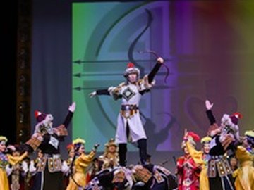 Концерт государственного академического ансамбля песни и танца Калмыкии «Тюльпан»