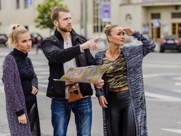 Старый и новый городской парк