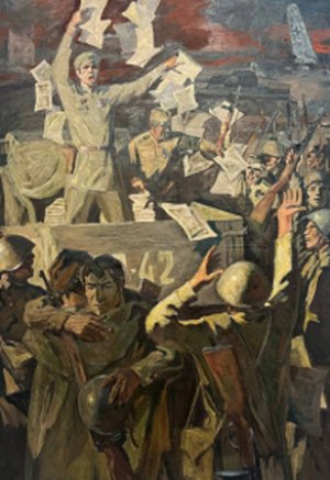 Выставка из фондов "Художники-фронтовики: война и мир"