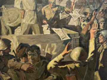Выставка из фондов "Художники-фронтовики: война и мир"