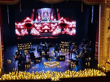 Новогоднее шоу саундтреков при свечах с АСО-оркестром