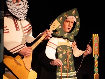 Гастрольный спектакль Донецкого республиканского академического театра кукол "Сказка о рыбаке и рыбке"