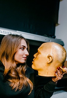 Двое в небе + стюардесса