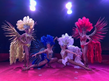 Цирк-шапито «Торнадо». Медведи на буйволах