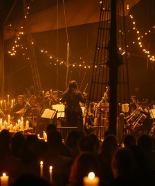 Оркестр Cagmo: Саундтреки Ханса Циммера при свечах