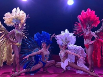 Цирк-шапито «Торнадо». Медведи на буйволах