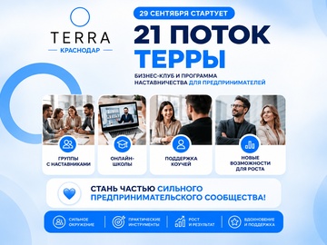 Бизнес-клуб ТЕРРА: предпринимательское сообщество, развитие бизнеса